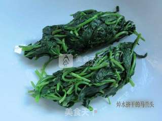 马兰鸡蛋面饼的做法步骤:3