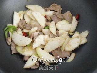 炒茭白的做法步骤:8