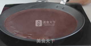 巧克力千层可丽饼的做法步骤:4