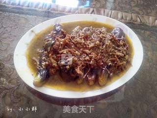 自制酱扒茄子—肉丝茄子的做法步骤:15