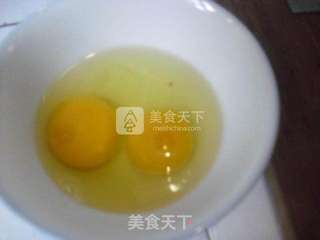 鸡蛋肉丝炒饭的做法步骤:3