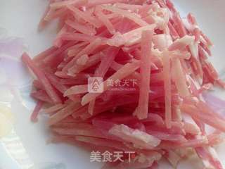 自制酱扒茄子—肉丝茄子的做法步骤:2