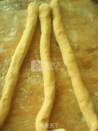 麻花辨面包的做法步骤:6