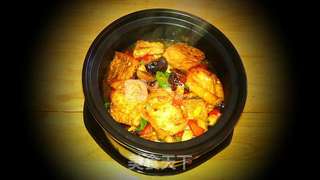 爱上干锅菜之干锅香煎豆腐的做法步骤:16