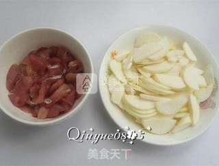 炒茭白的做法步骤:3