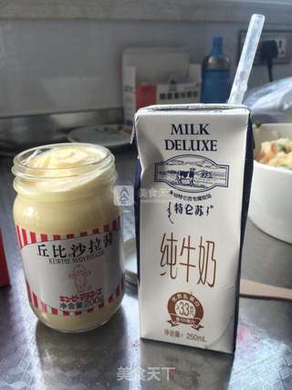 土豆泥沙拉的做法步骤:5
