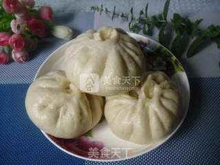 香菇笋干酱肉包的做法步骤:15