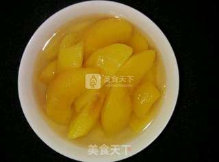 黄桃罐头的做法步骤:5