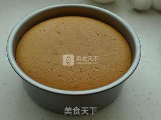 八寸戚风蛋糕的做法步骤:10