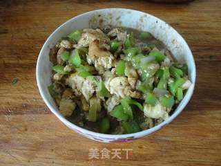 夏日里的凉拌面——手擀尖椒鸡蛋酱拌面的做法步骤：15