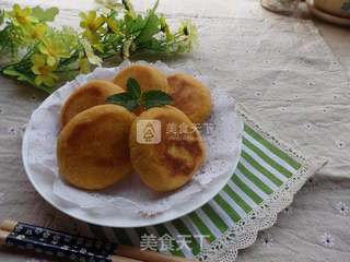 奶香玉米饼的做法步骤:9