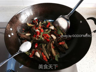 超级下饭的家常剁椒茄子煲的做法步骤:13