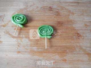 麻酱豆角棒棒糖的做法步骤:4