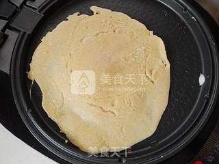 杂粮煎饼的做法步骤:11