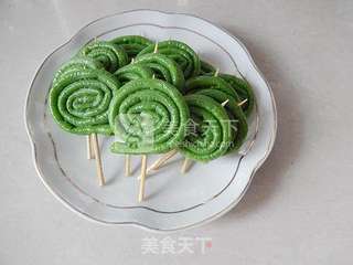 麻酱豆角棒棒糖的做法步骤:6