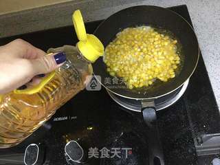黄金玉米烙的做法步骤:4