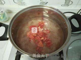 银耳番茄秋葵汤的做法步骤:8