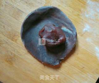 可可豆沙酥的做法步骤:14
