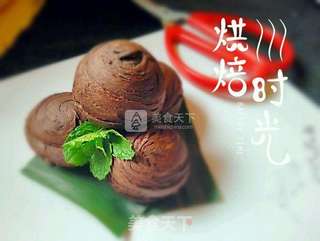 可可豆沙酥的做法步骤:16