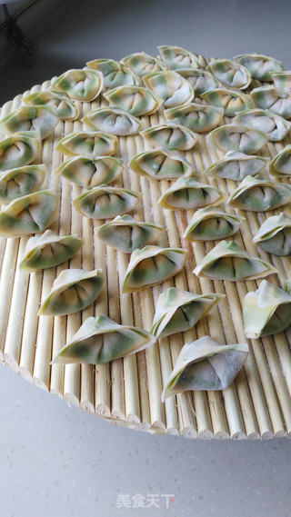 三色馄饨的做法步骤:15