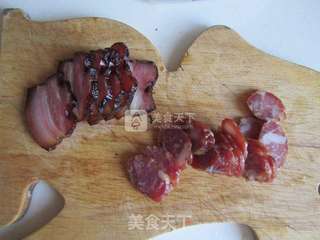 腊味煲仔饭的做法步骤:5