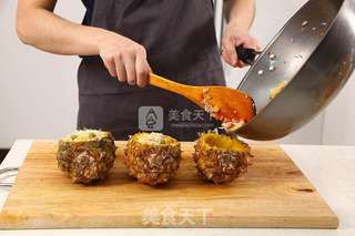 菠萝什锦焗饭-划开是一道交响乐的做法步骤:6
