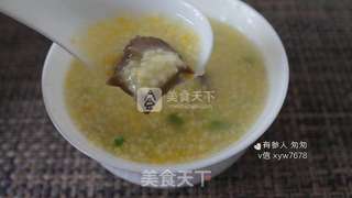 海参小米粥的做法步骤:5