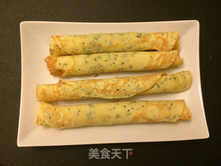 香脆蛋卷的做法步骤:8