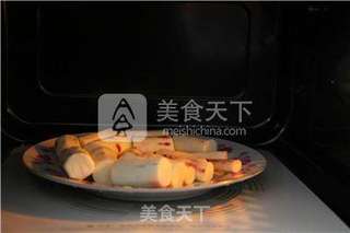山药红豆糕的做法步骤:2