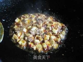 麻婆豆腐的做法步骤:9