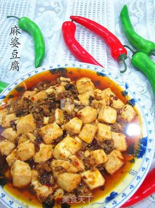 麻婆豆腐的做法步骤:10