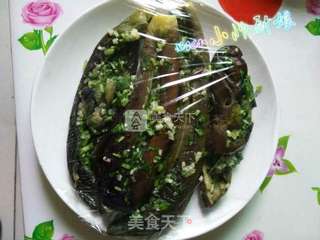翡翠白玉~蒜茄子的做法步骤:9