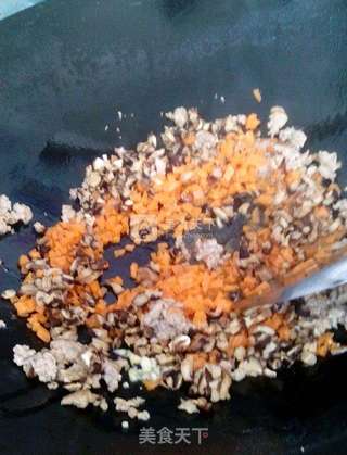香菇烧麦的做法步骤:3