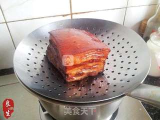 名家名菜—梅干菜焖肉的做法步骤:6