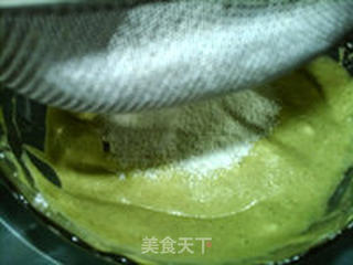 清爽抹茶小蛋糕的做法步骤:11