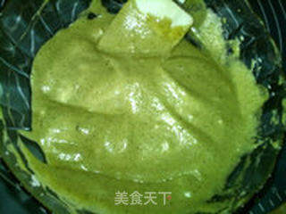 清爽抹茶小蛋糕的做法步骤:10