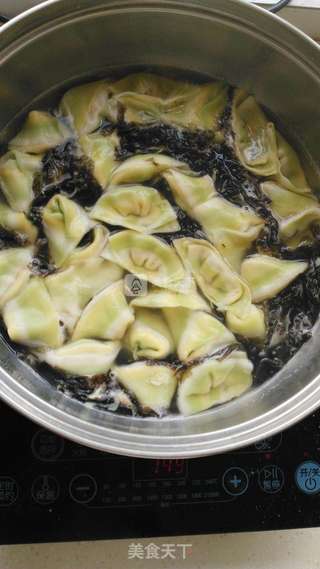 三色馄饨的做法步骤:17