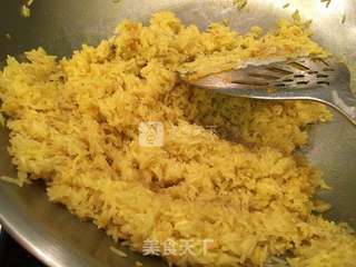 椰香鸡饭的做法步骤:6