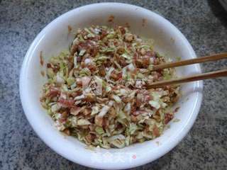 香菇圆白菜猪肉馅饺子的做法步骤:12