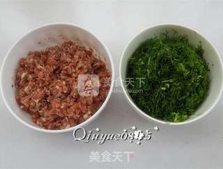 茴香包子的做法步骤:2