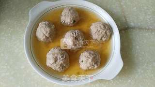 清蒸肉圆的做法步骤:7