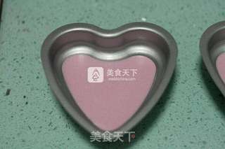 双色心形冻乳酪蛋糕的做法步骤:7