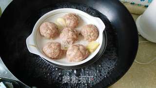 清蒸肉圆的做法步骤:6