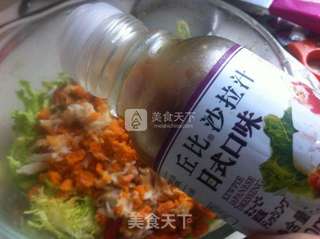 蟹肉色拉的做法步骤:9