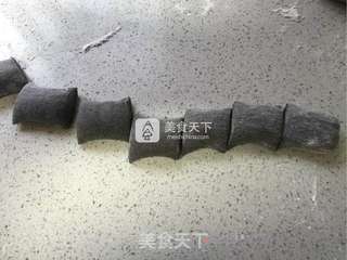 黑芝麻馒头的做法步骤:10