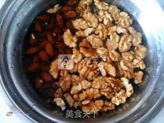 自制健康果仁露的做法步骤:2