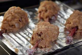 海贼王路飞之大骨肉(烤鸡腿)的做法步骤:5