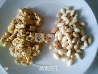 自制健康果仁露的做法步骤:3