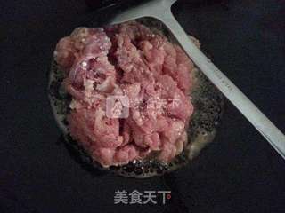 三彩煸肉的做法步骤：4