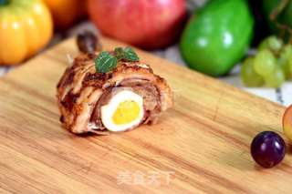 海贼王路飞之大骨肉(烤鸡腿)的做法步骤:7